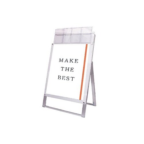 ポスター用スタンド看板パンフレットケース付