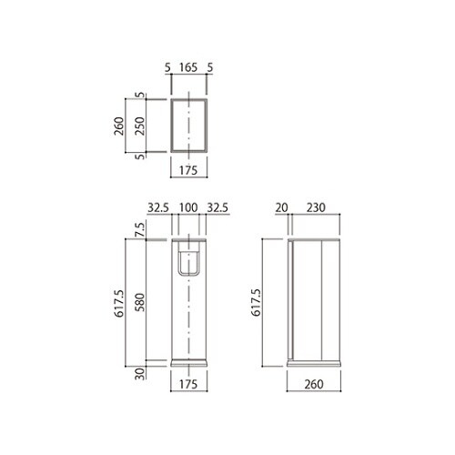 SKーFEBー6 消火器ボックス