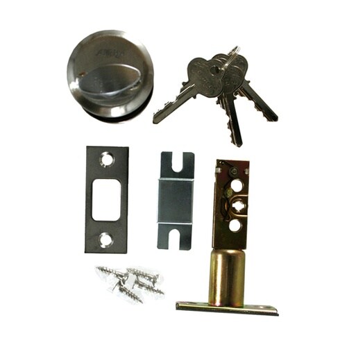 シリンダー本締錠 サテン