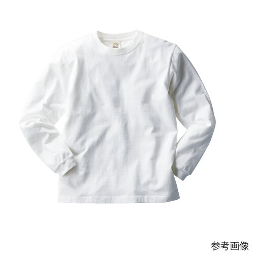 オーガニックコットンロングスリーブTシャツ(リブ有)