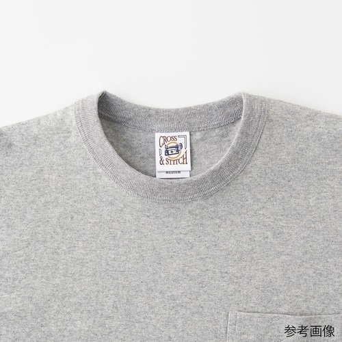 オープンエンド マックスウェイト バインダーネックポケットTシャツ