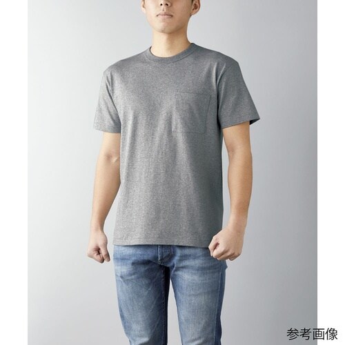 オープンエンド マックスウェイト バインダーネックポケットTシャツ