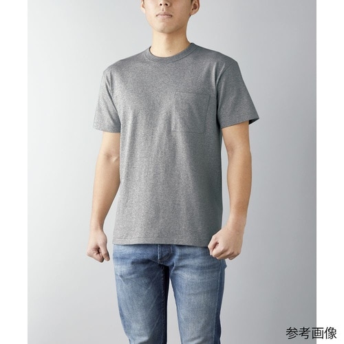 オープンエンド マックスウェイト バインダーネックポケットTシャツ