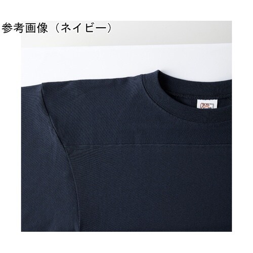 オープンエンドフットボールTシャツ ヘザーグレー
