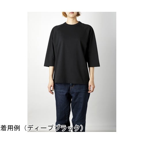 オープンエンドリラックスフィット ラグラン Tシャツ