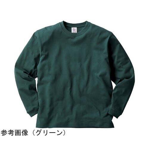 オープンエンドマックスウェイト ロングスリーブTシャツ(リブ有)