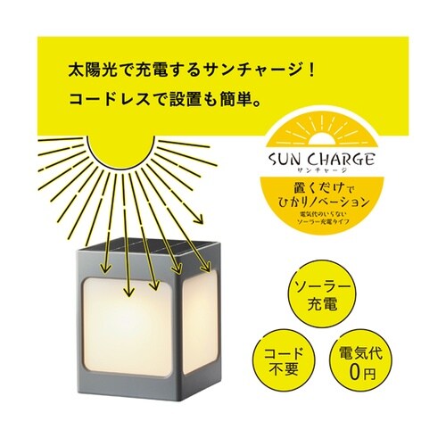 ひかりノベーション SUNCHARGE 花のひかり