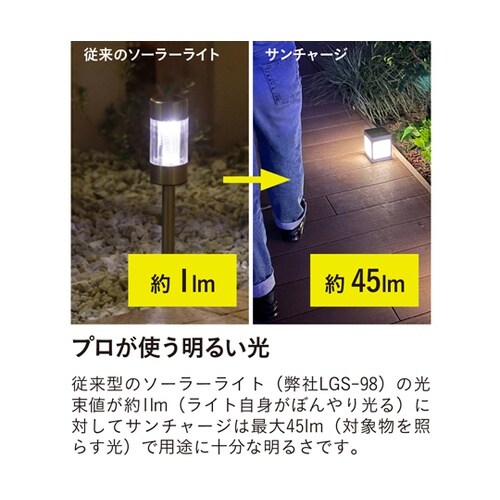 ひかりノベーション SUNCHARGE 花のひかり