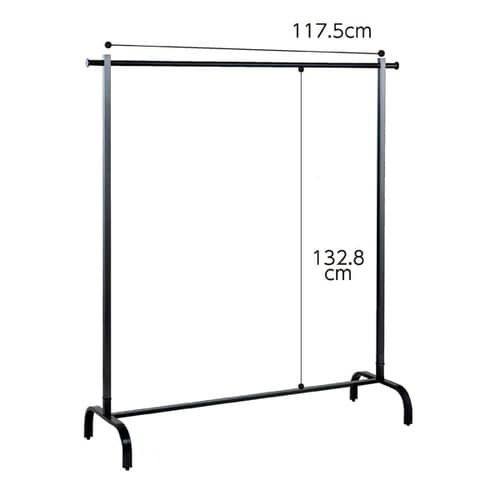 スチールブラック ハンガーラック