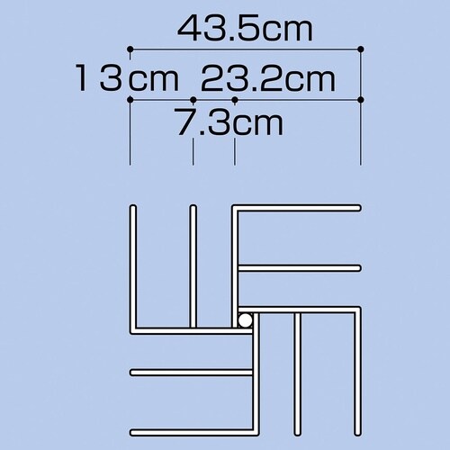 4段回転小物掛け