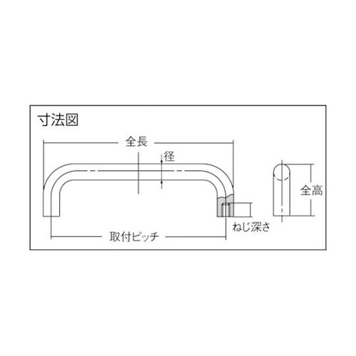 ステンレスハンドル