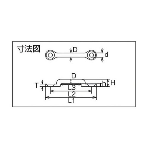 ステンレス ローアイストラップ