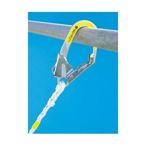 安全帯フック用蛍光ステッカー文字入り