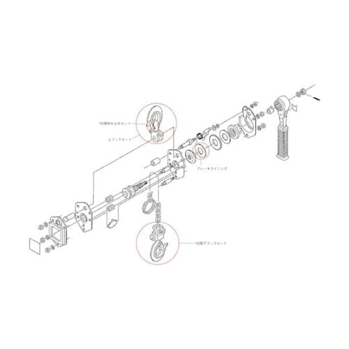 ブレーキライニング/ハズレドメセット