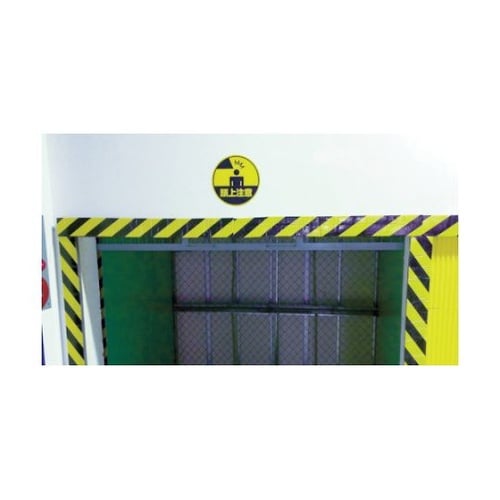 カラープラポールサインキャッププレート