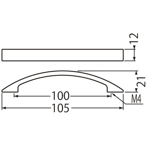角弓形ハンドル