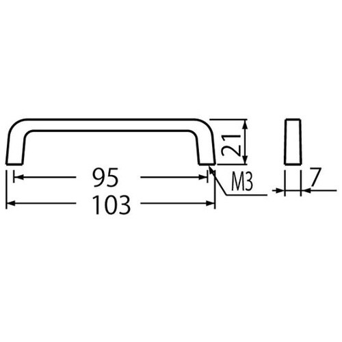 HZー1 角100番ハンドル