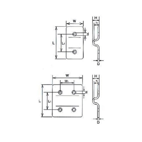 アイプレート ステンレス ハンガープレート