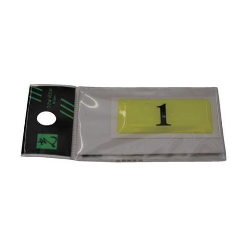 テーブルナンバー 表示内容