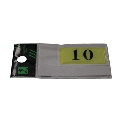 テーブルナンバー 表示内容