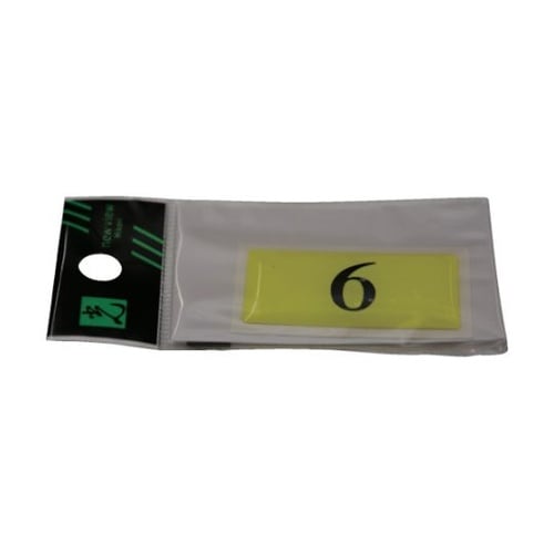 テーブルナンバー 表示内容