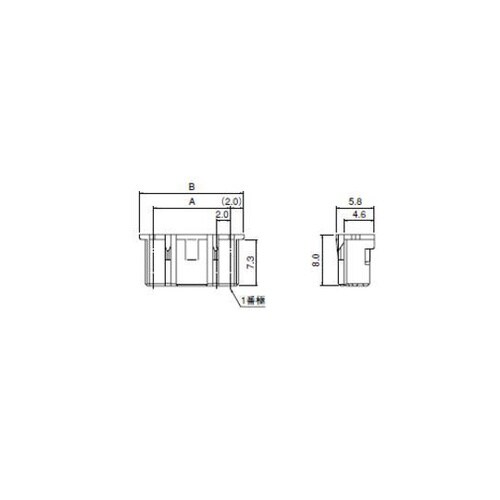 基板対電線接続圧着コネクター