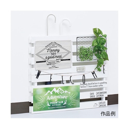 すのこで傘立て