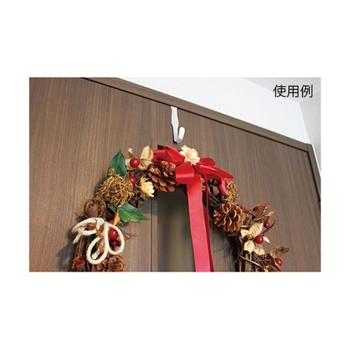 扉や引き出しに挟んで、曲げるだけ! どこでもピッタリフック