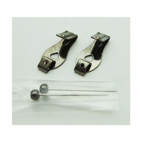 額用金具 真鍮エックスフック