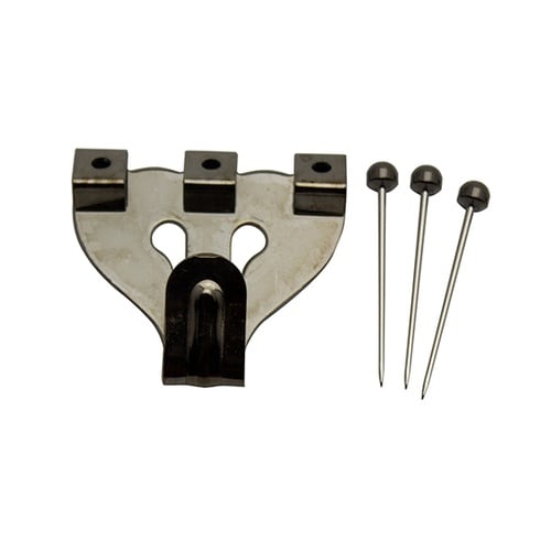 額用金具 真鍮エックスフック