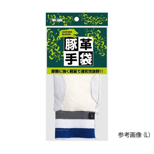 豚クレスト 手袋 甲メリヤス