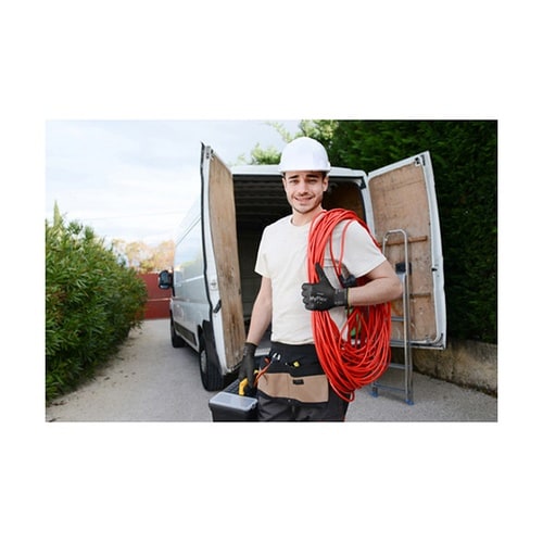 ニトリル背抜手袋