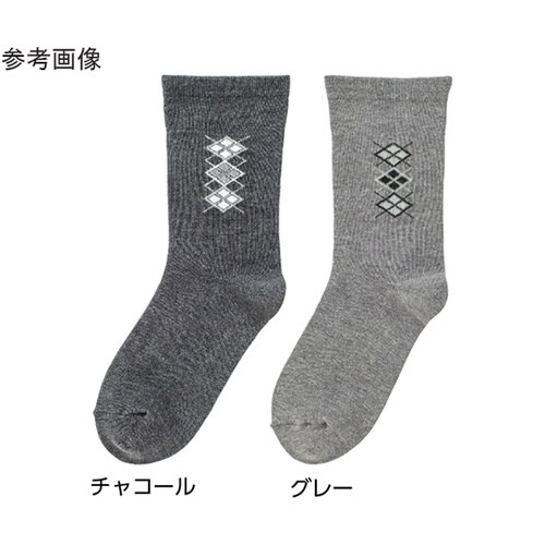 紳士足首ゆったり名前の書けるソックス