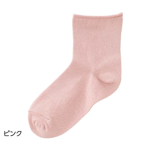 婦人らくらくフィットクルーソックス