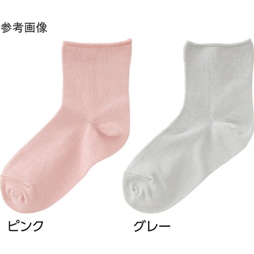 婦人らくらくフィットクルーソックス