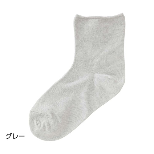 婦人らくらくフィットクルーソックス