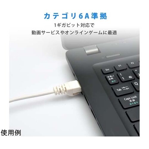 LANケーブル CAT6A