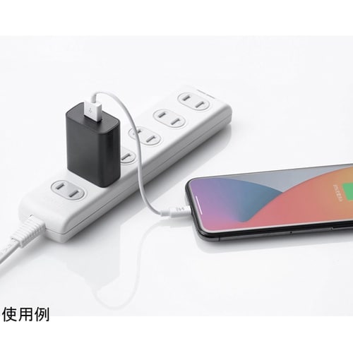 USB充電器(1A・ブラック)