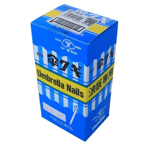 スクリュー傘釘