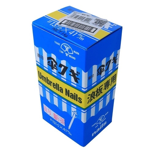 スクリュー傘釘