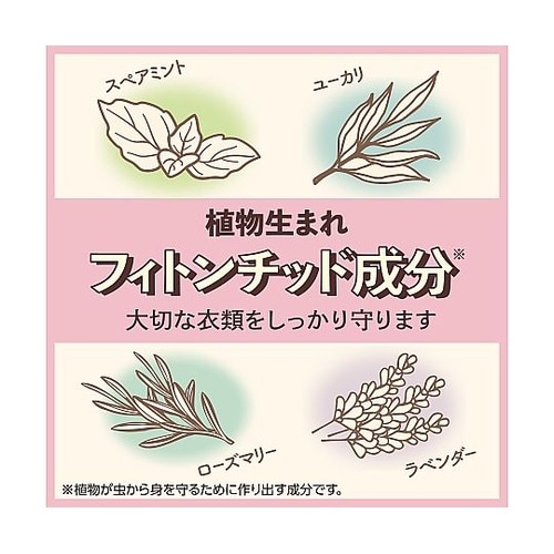 クローゼットおくだけ防虫力