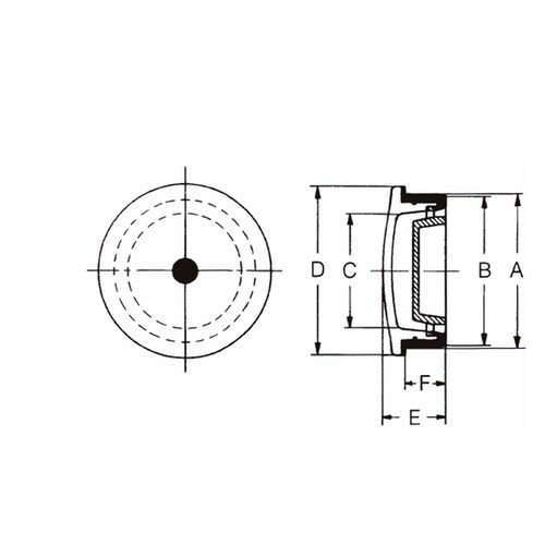 丸型オイルゲージ 打込式オイルゲージ