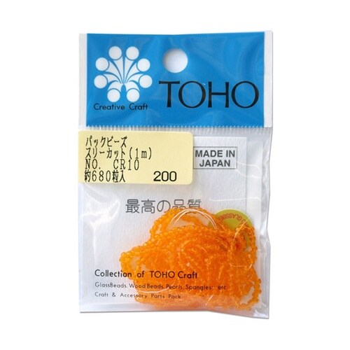 スリーカットビーズ 糸通しビーズ