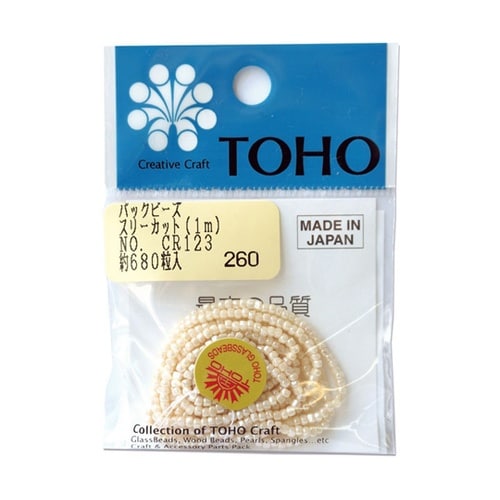 スリーカットビーズ 糸通しビーズ