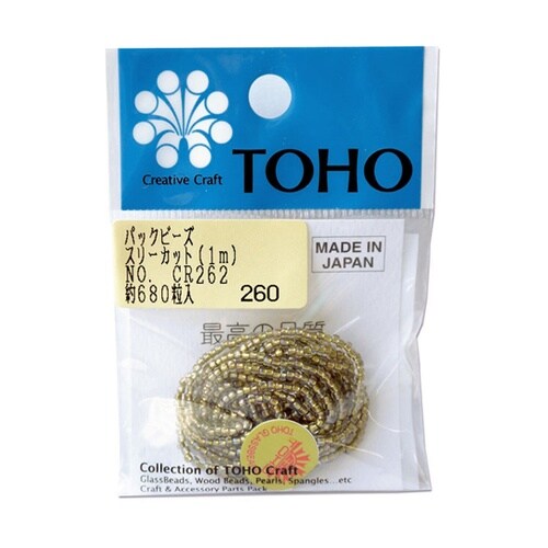 スリーカットビーズ 糸通しビーズ