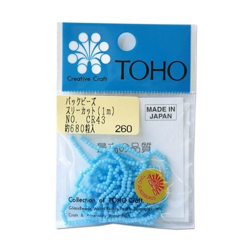 スリーカットビーズ 糸通しビーズ