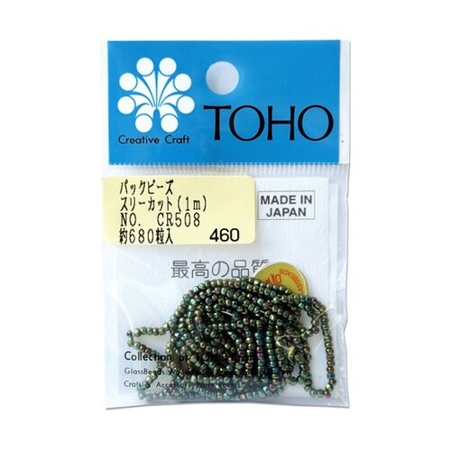 スリーカットビーズ 糸通しビーズ