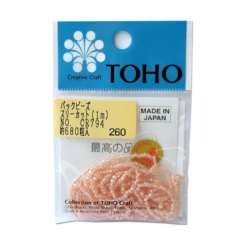 スリーカットビーズ 糸通しビーズ