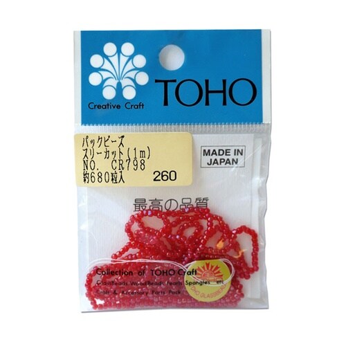 スリーカットビーズ 糸通しビーズ