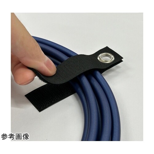 結束物をフックにかけて収納 【挟んでバリバリバンド】